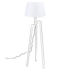 Maisons Du Monde Lampadaires Abat-jour Jaune Moutarde -Luminaires Ventes abat jour blanc so me 1000 14 32 197775 1