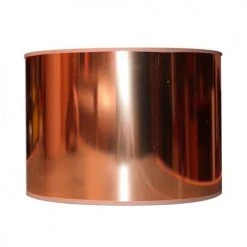 Abat-jours Lampes à Poser Abat-jour Chevet Laqué Cuivre Brillant T 25 X H 18 -Luminaires Ventes abat jour chevet laque cuivre brillant t 25 x h 18 2