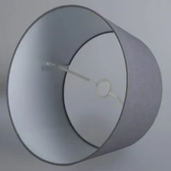 QAZQA Suspensions Abat-jour En Tissu Anthracite -Luminaires Ventes abat jour en tissu anthracite 2