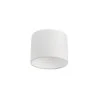 QAZQA Suspensions Abat-jour En Tissu Blanc -Luminaires Ventes abat jour en tissu blanc