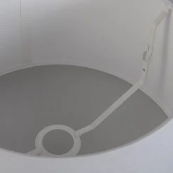 QAZQA Suspensions Abat-jour En Tissu Taupe -Luminaires Ventes abat jour en tissu taupe 5