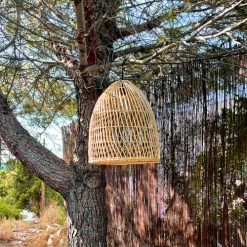 LUMISKY Suspensions Abat Jour Intérieur/extérieur Rotin Beige D40cm -Luminaires Ventes abat jour interieur exterieur rotin beige d40cm 2