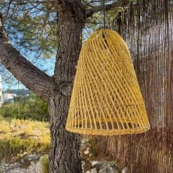 LUMISKY Suspensions Abat Jour Intérieur/extérieur Rotin Beige D40cm -Luminaires Ventes abat jour interieur exterieur rotin beige d40cm 4