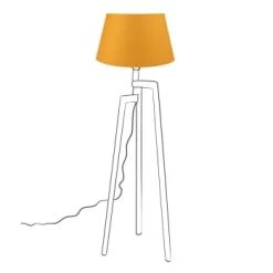 Maisons Du Monde Lampadaires Abat-jour Jaune Moutarde -Luminaires Ventes abat jour jaune moutarde so me 1000 15 33 197776 1