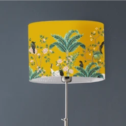 Abat-jours Lampadaires Abat-jour Lampadaire Jungle Jaune Moutarde T 45 X H 25 12 Abat-jours Lampadaires Abat-jour Lampadaire Jungle Jaune Moutarde T 45 X H 25 -Luminaires Ventes abat jour lampadaire jungle jaune moutarde t 45 x h 25 2