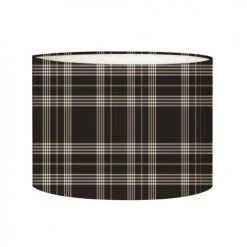 Abat-jours Lampadaires Abat-jour Lampadaire Tartan Cristi T 40 X H 27