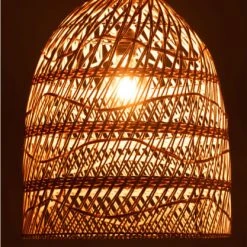 Meubles & Design Suspensions Abat-jour Lanterne En Rotin Naturel Naturel -Luminaires Ventes abat jour lanterne en rotin naturel naturel 2