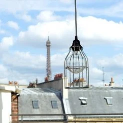 Hoopzi Suspensions Abat-jour Pour Suspension En Acier Laqué Chrome -Luminaires Ventes abat jour pour suspension en acier laque chrome 1