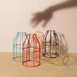 Hoopzi Suspensions Abat-jour Pour Suspension En Acier Laqué Cuivre -Luminaires Ventes abat jour pour suspension en acier laque cuivre 2