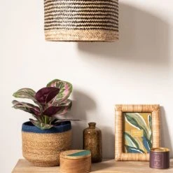 Maisons Du Monde Suspensions Abat-jour Pour Suspension En Jute Marron Et Noire -Luminaires Ventes abat jour pour suspension en jute marron et noire 1000 0 31 223686 3