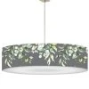 Abat-jours Suspensions Abat-jour Suspension Gris D 60 Cm -Luminaires Ventes abat jour suspension gris d 60 cm