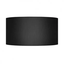 Tosel Lampadaires Abat-jour Tissu Noir