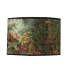 Yeda Design Lampes à Poser Abat Jour Tropical Vintage 25 X 18 -Luminaires Ventes abat jour tropical vintage 25 x 18