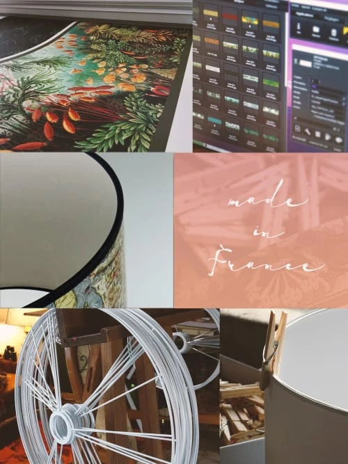 Yeda Design Lampes à Poser Abat Jour Vintage Map Paris 25 X 18 6 Yeda Design Lampes à Poser Abat Jour Vintage Map Paris 25 X 18 – Image 4