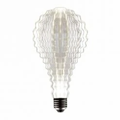LUMISKY Ampoules Led Ampoule LED Décorative Aluminium Transparent E27