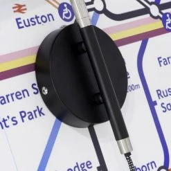 It's About Romi Appliques Murales Et Spots Applique Articulée Métal Noir L21-57cm -Luminaires Ventes applique articulee metal noir l21 57cm 4