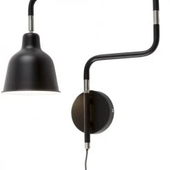 It's About Romi Appliques Murales Et Spots Applique Articulée Métal Noir L21-57cm -Luminaires Ventes applique articulee metal noir l21 57cm 5