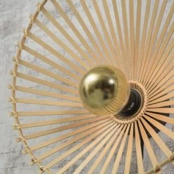 Good & Mojo Appliques Murales Et Spots Applique Asymétrique En Bambou D60 -Luminaires Ventes applique asymetrique en bambou d60 5