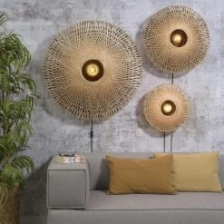 Good & Mojo Appliques Murales Et Spots Applique Bambou Avec Câble D44cm 10 Good & Mojo Appliques Murales Et Spots Applique Bambou Avec Câble D44cm -Luminaires Ventes applique bambou avec cable d44cm 2