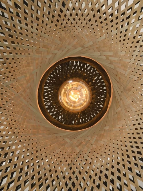 Good & Mojo Appliques Murales Et Spots Applique Bambou Avec Câble D44cm 8 Good & Mojo Appliques Murales Et Spots Applique Bambou Avec Câble D44cm – Image 6