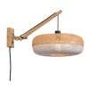 Good & Mojo Appliques Murales Et Spots Applique Bambou Blanc 2 Bras L55cm -Luminaires Ventes applique bambou blanc 2 bras l55cm