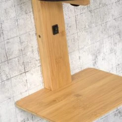 Good & Mojo Appliques Murales Et Spots Applique Bambou/lin Avec Tablette H36cm -Luminaires Ventes applique bambou lin avec tablette h36cm 33