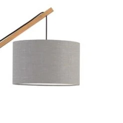 Good & Mojo Appliques Murales Et Spots Applique Bambou/lin Gris Clair L50cm -Luminaires Ventes applique bambou lin gris clair l50cm 4