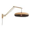 Good & Mojo Appliques Murales Et Spots Applique Bambou Noir 3 Bras L105cm -Luminaires Ventes applique bambou noir 3 bras l105cm