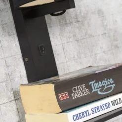 Good & Mojo Appliques Murales Et Spots Applique Bambou Noir/lin Avec Tablette H36cm -Luminaires Ventes applique bambou noir lin avec tablette h36cm 29