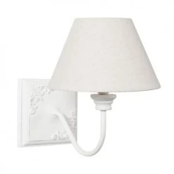 Maisons Du Monde Appliques Murales Et Spots Applique Effet Blanchi Et Abat-jour écru