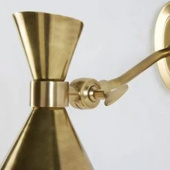 Maisons Du Monde Appliques Murales Et Spots Applique En Métal Doré -Luminaires Ventes applique en metal dore 1000 12 34 190684 3