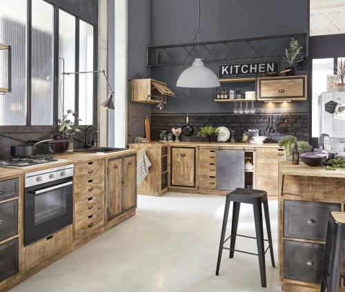 Maisons Du Monde Appliques Murales Et Spots Applique En Métal Effet Rouille H 90 Cm 4 Maisons Du Monde Appliques Murales Et Spots Applique En Métal Effet Rouille H 90 Cm – Image 2