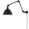 It's About Romi Appliques Murales Et Spots Applique En Métal Noir 2 Bras L75cm -Luminaires Ventes applique en metal noir 2 bras l75cm