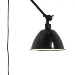 It's About Romi Appliques Murales Et Spots Applique En Métal Noir L60cm