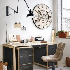 Maisons Du Monde Appliques Murales Et Spots Applique En Métal Noir Mat -Luminaires Ventes applique en metal noir mat 1000 2 33 202778 2