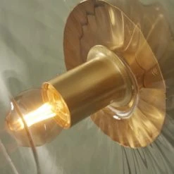 It's About Romi Appliques Murales Et Spots Applique En Verre Or, H. 27cm -Luminaires Ventes applique en verre or h 27cm 5