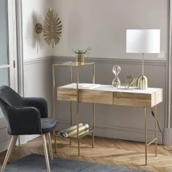 Maisons Du Monde Appliques Murales Et Spots Applique Feuille En Métal Doré -Luminaires Ventes applique feuille en metal dore 1000 3 27 189570 3