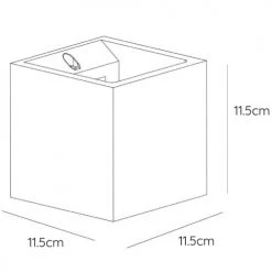 Lucide Appliques Murales Et Spots Applique Murale Cubique Plâtre Blanc H11.5cm -Luminaires Ventes applique murale cubique platre blanc h11 5cm 3