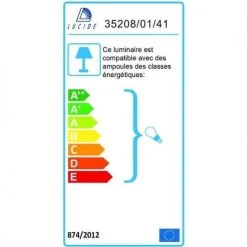 Lucide Appliques Murales Et Spots Applique Murale Cubique Plâtre Gris H11.5cm -Luminaires Ventes applique murale cubique platre gris h11 5cm 2