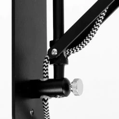 It's About Romi Appliques Murales Et Spots Applique Murale Déployante Acier Noir L50-85cm -Luminaires Ventes applique murale deployante acier noir l50 85cm 3