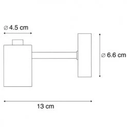 QAZQA Appliques Murales Et Spots Applique Murale En Acier Cuivre -Luminaires Ventes applique murale en acier cuivre 2