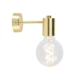 QAZQA Appliques Murales Et Spots Applique Murale En Acier Doré/laiton -Luminaires Ventes applique murale en acier dore laiton 4