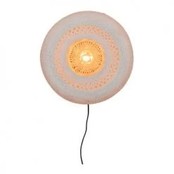 Good & Mojo Appliques Murales Et Spots Applique Murale En Bambou Blanc D40