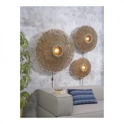 Good & Mojo Appliques Murales Et Spots Applique Murale En Bambou D87 -Luminaires Ventes applique murale en bambou d87 4