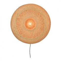 Good & Mojo Appliques Murales Et Spots Applique Murale En Bambou Naturel D60