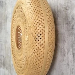Good & Mojo Appliques Murales Et Spots Applique Murale En Bambou Naturel D60 -Luminaires Ventes applique murale en bambou naturel d60 5