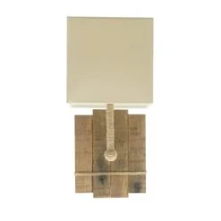 Coc'art Appliques Murales Et Spots Applique Murale En Bois Blanc -Luminaires Ventes applique murale en bois blanc casse 1