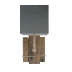 Coc'art Appliques Murales Et Spots Applique Murale En Bois Blanc -Luminaires Ventes applique murale en bois gris 2