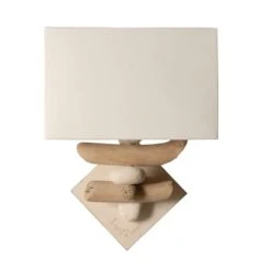 Coc'art Appliques Murales Et Spots Applique Murale En Bois Blanc -Luminaires Ventes applique murale en bois ivoire 4