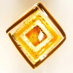 Keria Appliques Murales Et Spots Applique Murale En Glass Ambre -Luminaires Ventes applique murale en glass ambre 5